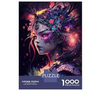 Puzzles De 1000 Pièces pour Adolescents Oiran Manga Girl V1 Puzzles pour Adultes - Jeu Difficile Et Stimulant À Terminer 38x26cm/1000pcs