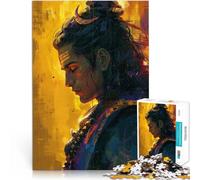 Puzzles de 1000 pièces pour Adolescents Paix intérieure Shiva Jouets Jeux éducatifs Soulagement du Stress Œuvre d'art 38x26cm