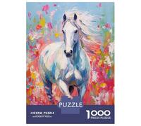 Puzzles De 1000 Pièces pour Adolescents Palette Horse Painting Casse-têtes pour Adultes, Jeu De Réflexion, Difficile, Amusant, Activités À La Maison 70x50cm/1000pcs