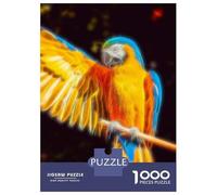 Puzzles De 1000 Pièces pour Adolescents Parrot Fractal Puzzles pour Adolescents, Jouet, Décoration Murale, Décoration Intérieure, Cadeaux Anti-Stress 70x50cm/1000pcs
