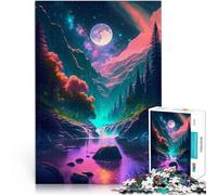 Puzzles de 1000 pièces pour Adolescents Paysage coloré Compétition de Vitesse Manuelle est idéal comme Cadeau pour Toute la Famille 38x26cm