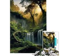 Puzzles de 1000 pièces pour Adolescents paysages fantastiques Puzzles pour Adultes Jouets à Monter soi-même Cadeaux d'anniversaire pour Amis et Famille (Taille 38x52cm)