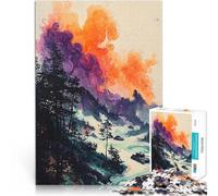 Puzzles de 1000 pièces pour Adolescents Peinture de Paysage Militaire Jeux éducatifs Jeu éducatif pour Anniversaire, Noël 52x38cm