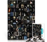 Puzzles de 1000 pièces pour Adolescents Peinture mosaïque esthétique astronomique défi éducatif Cadeau Amusant 75x50cm