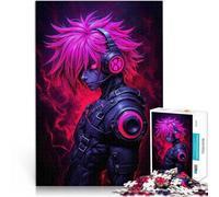 Puzzles de 1000 pièces pour Adolescents Personnage d'anime Défi Difficile pour soulager Le Stress Jeu de défi Unique 52x38cm