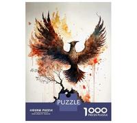 Puzzles De 1000 Pièces pour Adolescents Phoenix from The Ashes Puzzles pour Adultes - Jeu Difficile Et Stimulant À Terminer 38x26cm/1000pcs
