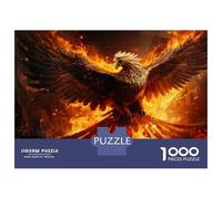 Puzzles De 1000 Pièces Pour Adolescents Phoenix Rising Fantasy Artwork Puzzles Pour Adolescents - Niveau De Difficulté : Difficile - Chaque Pièce Est Unique - Cadeau D'anniversaire, Cadeaux, 52x38cm/1