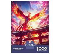 Puzzles De 1000 Pièces pour Adolescents Phoenix Torii Pathway Japa Puzzle Jeux Relaxants Cadeaux pour Femmes Cadeaux De Noël Et d'anniversaire 70x50cm/1000pcs
