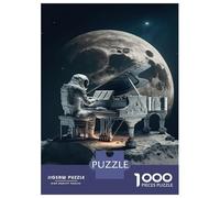 Puzzles De 1000 Pièces pour Adolescents Piano in Space Puzzle Jeux Relaxants Décoration Murale Cadeaux d'anniversaire Uniques 70x50cm/1000pcs