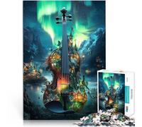 Puzzles de 1000 pièces pour Adolescents Pipa Magique Jouets éducatifs d'apprentissage avec Affiche et Feuille de Questions correspondantes 75x50cm