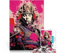 Puzzles de 1000 pièces pour Adolescents Popart Samouraï Jouets éducatifs d'apprentissage Jouets de décoration pour la Maison 75x50cm
