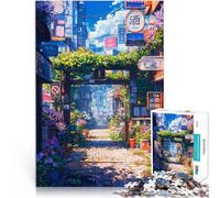 Puzzles de 1000 pièces pour Adolescents Porte Torii Urbaine Réduction du Stress intéressante Œuvre d'art 75x50cm