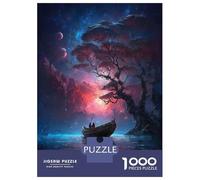 Puzzles De 1000 Pièces pour Adolescents, Puzzle Moonlight Serenade pour Adultes, Jeu Familial, Analyse Et Logique, Aide À Stimuler Le Cerveau 38x26cm/1000pcs