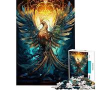 Puzzles de 1000 pièces pour Adolescents Puzzles Phoenix Resurrected pour Adultes Jeux Amusants Passe-Temps Cadeaux d'anniversaire et de Vacances Uniques (Taille 50x75cm)