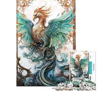 Puzzles de 1000 pièces pour Adolescents Puzzles pour Adultes Phoenix Resurrected Jeux relaxants pour améliorer la mémoire offrez-Les en Cadeau à Toute la Famille (Taille 38x26cm)