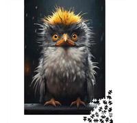 Puzzles De 1000 Pièces pour Adolescents Rainy Day Bird Puzzles pour Adolescents, Jeu De Réflexion, Une Œuvre d'art, Activités Amusantes À La Maison, 52x38cm/1000pcs