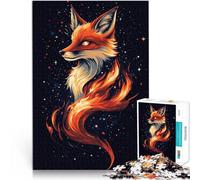 Puzzles de 1000 pièces pour Adolescents Renard mystérieux esthétique Casse-tête pour est idéal comme Cadeau pour Toute la Famille 38x26cm