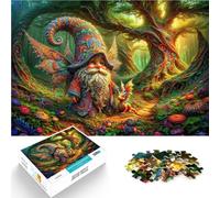 Puzzles de 1000 pièces pour Adolescents Rendez-Vous des Gnomes Compétition de Vitesse Manuelle Idées Cadeaux 75x50cm