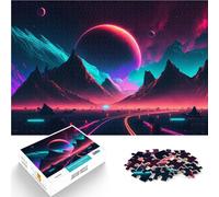 Puzzles de 1000 pièces pour Adolescents Retrouve-Moi sous la Lune Assemblage du modèle Liste de souhaits avec Le Père Noël 75x50cm