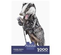 Puzzles De 1000 Pièces pour Adolescents Rock N Badger Puzzle pour Adultes Jeux Relaxants Améliorent La Mémoire Cadeaux Anti-Stress 52x38cm/1000pcs