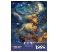 Puzzles De 1000 Pièces pour Adolescents Sailing The Cosmos -1 Puzzles pour Adolescents, Jouets À Monter Soi-même, Analyse Et Logique, Cadeau d'anniversaire Ou De Noël 52x38cm/1000pcs