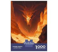 Puzzles De 1000 Pièces pour Adolescents Sand Dragon Gate Puzzle À Monter Soi-même, Jouets pour S'amuser en Famille, Cadeau d'anniversaire Ou De Noël 52x38cm/1000pcs