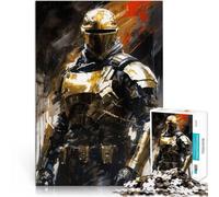 Puzzles de 1000 pièces pour Adolescents Soldat de l'espace Défi Difficile pour soulager Le Stress Décoration Parfaite 52x38cm