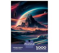 Puzzles De 1000 Pièces pour Adolescents Space Traffic Puzzles pour Adolescents Jeux Relaxants pour S'amuser en Famille Offrez-Leur Un Cadeau 38x26cm/1000pcs