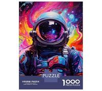 Puzzles De 1000 Pièces pour Adolescents Space Walk Puzzles pour Adolescents, Jouets À Monter Soi-même, Analyse Et Logique, Cadeau d'anniversaire Ou De Noël 52x38cm/1000pcs