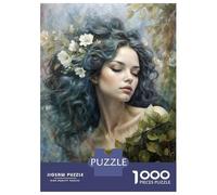 Puzzles De 1000 Pièces pour Adolescents Spring Rain Faerie Puzzles pour Adolescents, Jouets À Monter Soi-même, Analyse Et Logique, Cadeau d'anniversaire Ou De Noël 52x38cm/1000pcs