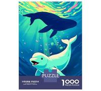 Puzzles De 1000 Pièces pour Adolescents Starry Night with Birds Puzzle pour Adultes Jouet Décoration Murale Défi Difficile À Compléter 38x26cm/1000pcs