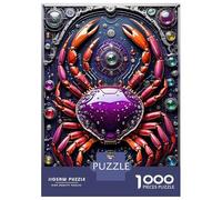 Puzzles De 1000 Pièces pour Adolescents Steampunk Crab Chronicles Puzzles pour Adultes Jeux Anti-Stress Analyse Et Logique Cadeaux d'anniversaire Uniques 52x38cm/1000pcs