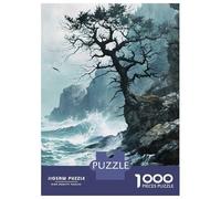 Puzzles De 1000 Pièces Pour Adolescents Stormy Seascape Puzzles Pour Adultes Vacances À La Maison Tuer Le Temps Entraîner Son Cerveau Et Ses Mains Cadeau D'anniversaire, Cadeaux De Voyage, 38x26cm/100