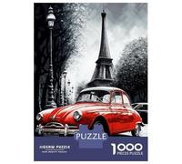 Puzzles De 1000 Pièces pour Adolescents Street Art Paris Puzzles pour Adultes Jeu Manuel Course De Vitesse Cadeaux Uniques pour Anniversaire Et Noël 70x50cm/1000pcs