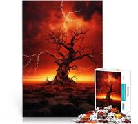 Puzzles de 1000 pièces pour Adolescents Tempête de l'Apocalypse Défi Difficile pour soulager Le Stress Cadeau Amusant 38x26cm