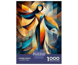 Puzzles De 1000 Pièces pour Adolescents Thalassa - Cubist Minimal Mythology Abstract Puzzle Jeux De Famille Décoration Intérieure Cadeaux d'anniversaire Uniques 70x50cm/1000pcs