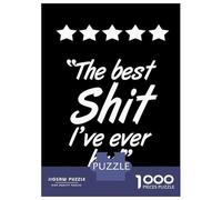 Puzzles De 1000 Pièces pour Adolescents The Best Ive Ever Had Puzzle pour Adolescents Anti-Stress Chaque Pièce Est Unique - Idéal comme Cadeau pour Toute La Famille 70x50cm/1000pcs