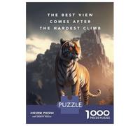 Puzzles De 1000 Pièces pour Adolescents The Best View Motivation Puzzle pour Adultes Jouet Décoration Murale Défi Difficile À Compléter 52x38cm/1000pcs