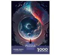 Puzzles De 1000 Pièces pour Adolescents The Door to The Unknown V1 Puzzle pour Adultes Relax Games Hand Speed Race Offre Cadeaux pour Toute La Famille 38x26cm/1000pcs