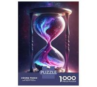 Puzzles De 1000 Pièces pour Adolescents The Flow of Time and Space Puzzle Adulte Jeu Manuel Cadeaux pour Femmes pour Anniversaire, Noël 70x50cm/1000pcs