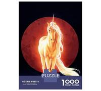 Puzzles De 1000 Pièces pour Adolescents The Last Unicorn Puzzle Adulte Jeu Manuel Défi Difficile Cadeaux pour Amis Et Famille 70x50cm/1000pcs