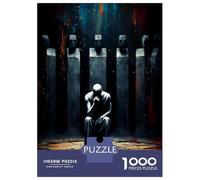 Puzzles De 1000 Pièces pour Adolescents The Monument to The First Lie - The One Who Lowered His Gaze Puzzle Jeux Relaxants Cadeaux pour Femmes Cadeaux De Noël Et d'anniversaire 70x50cm/1000pcs
