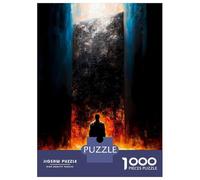 Puzzles De 1000 Pièces Pour Adolescents The Pilgrim Before The Sealed Gate - The One Who Dared to Stand Puzzle Pour Adultes Jeu Familial Course De Vitesse Manuelle Cadeaux Uniques Pour Anniversaire Et