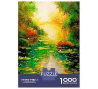 Puzzles De 1000 Pièces pour Adolescents The Pond Casse-têtes pour Adultes, Jeu De Réflexion, Difficile, Amusant, Activités À La Maison 38x26cm/1000pcs