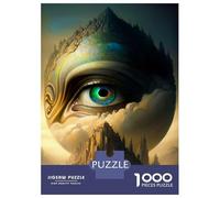 Puzzles De 1000 Pièces pour Adolescents The Watcher Puzzles pour Adolescents Jeux Relaxants pour S'amuser en Famille Offrez-Leur Un Cadeau 52x38cm/1000pcs