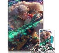 Puzzles de 1000 pièces pour Adolescents, thème animé Japonais, pour stimuler Le Cerveau, Jouets addictifs pour cultiver la Patience, Une œuvre d'art (50x75cm)