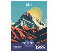 Puzzles De 1000 Pièces pour Adolescents Tibet Mountain Landscape Puzzle pour Adultes Jouet Décoration Murale Défi Difficile À Compléter 52x38cm/1000pcs