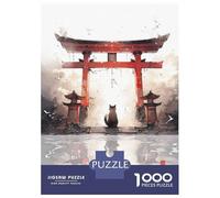 Puzzles De 1000 Pièces pour Adolescents Torii Gate Casse-têtes pour Adultes, Jeu De Réflexion, Difficile, Amusant, Activités À La Maison 38x26cm/1000pcs