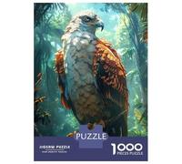 Puzzles De 1000 Pièces pour Adolescents Tropical Rain Forest Eagle Puzzle pour Adultes Jeux De Famille Cadeaux pour Femmes Cadeaux Anti-Stress 70x50cm/1000pcs