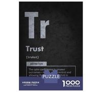 Puzzles De 1000 Pièces pour Adolescents Trust Element - Manifestation Law of Attraction Puzzles pour Adolescents, Jouets Anti-Stress, Cadeaux pour Femmes, Cadeaux Anti-Stress 52x38cm/1000pcs